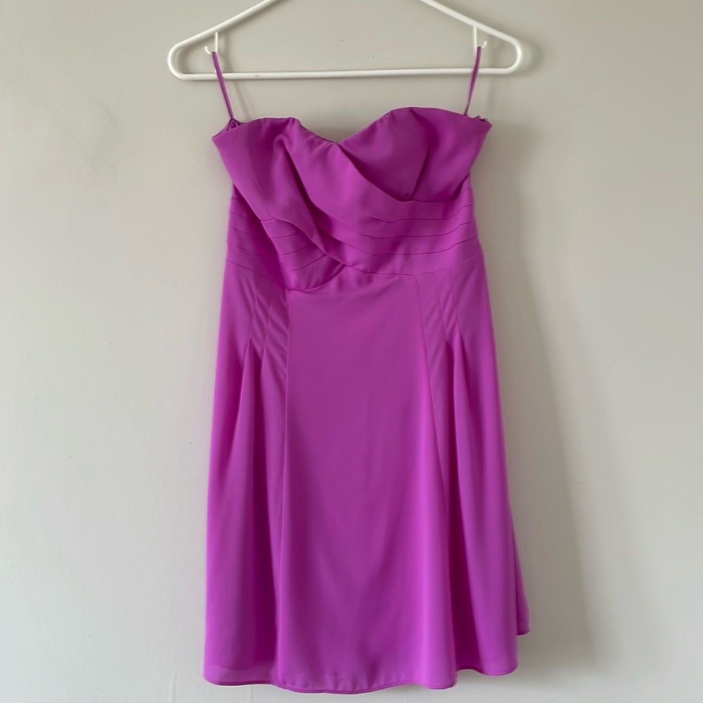 Express strapless dress